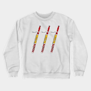 Bassoon Spanish Flag Bassoonist Musician Spain Crewneck Sweatshirt